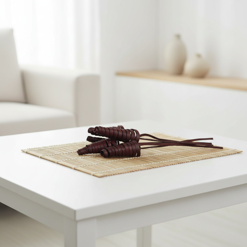 Přírodní dekorace Cane Cone Mini – hnědá